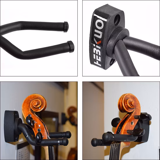 Fabrik-Direktversorgung Kunststoff-Gitarrenhaken Musikzubehör Wandgitarren-Aufhänger Günstige Gitarren-Aufhänger